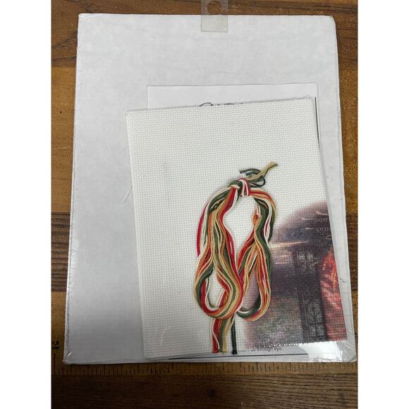 Thomas Kinkade embellished cross stitch f - Picture 4 of 4